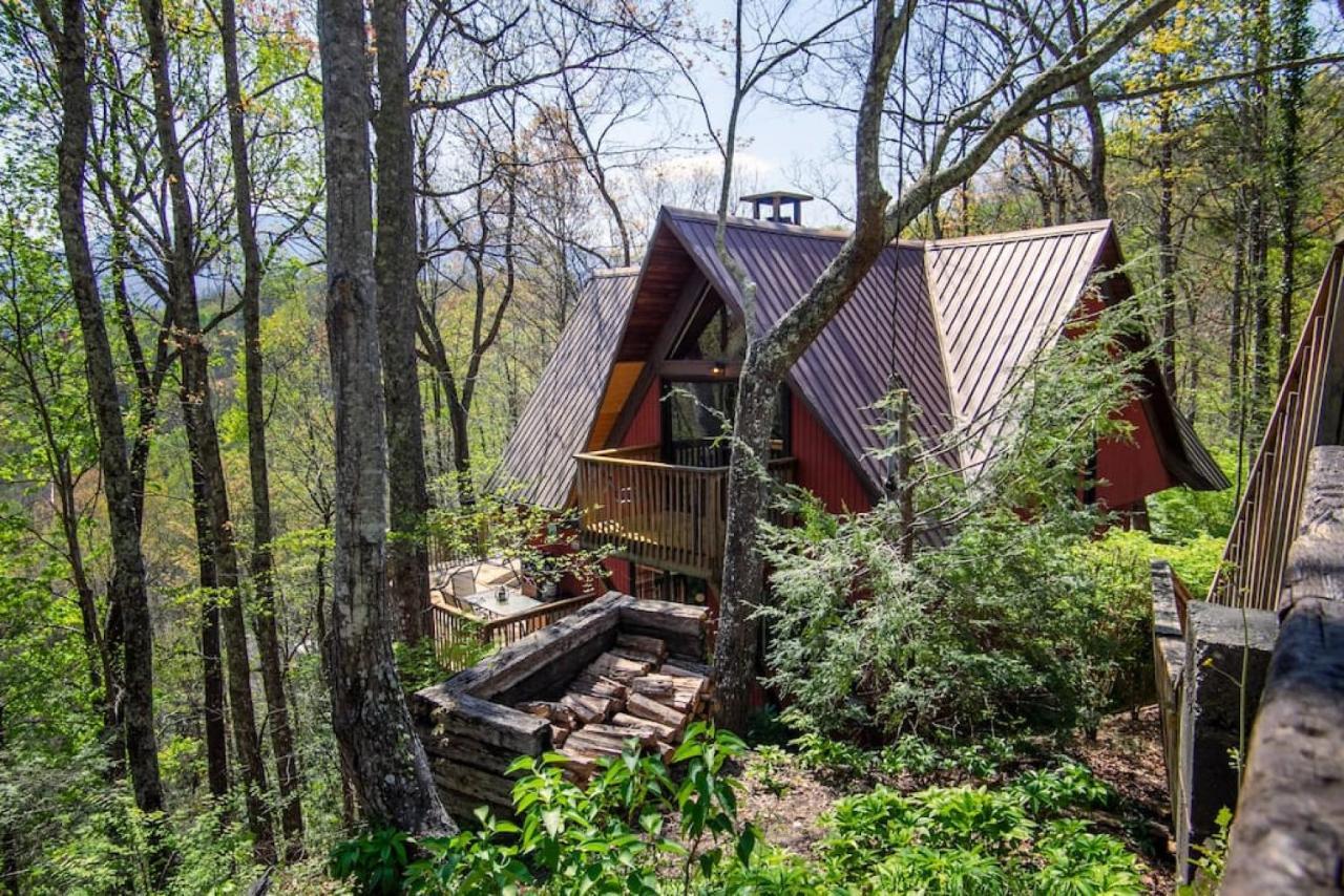 Bear View Chalet With Hot Tub And Near Ober Gatlinburg Luaran gambar